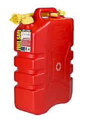 FUEL CAN 20L PLASTIC RED