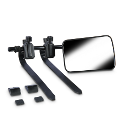 TOWING MIRROR DOMETIC FLAT PAIR
