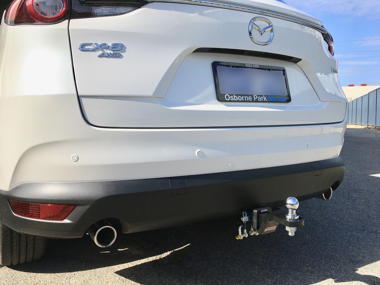 mazda towbar