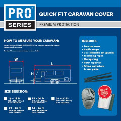 Pro Series Quick Fit Caravan Covers 5