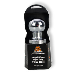 TOWBALL FLAT SIDED 50MM CHROME