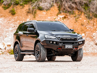 BULLBAR ISUZU MU-X MY21-02/25 ORNG & BLK