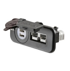 CONNECTOR/DUAL USB TWIN HDRV 50A  SOCKET