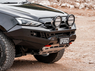 BULLBAR ISUZU MU-X MY21-02/25 ORNG & GRY