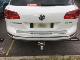 vw touareg tow bar wiring